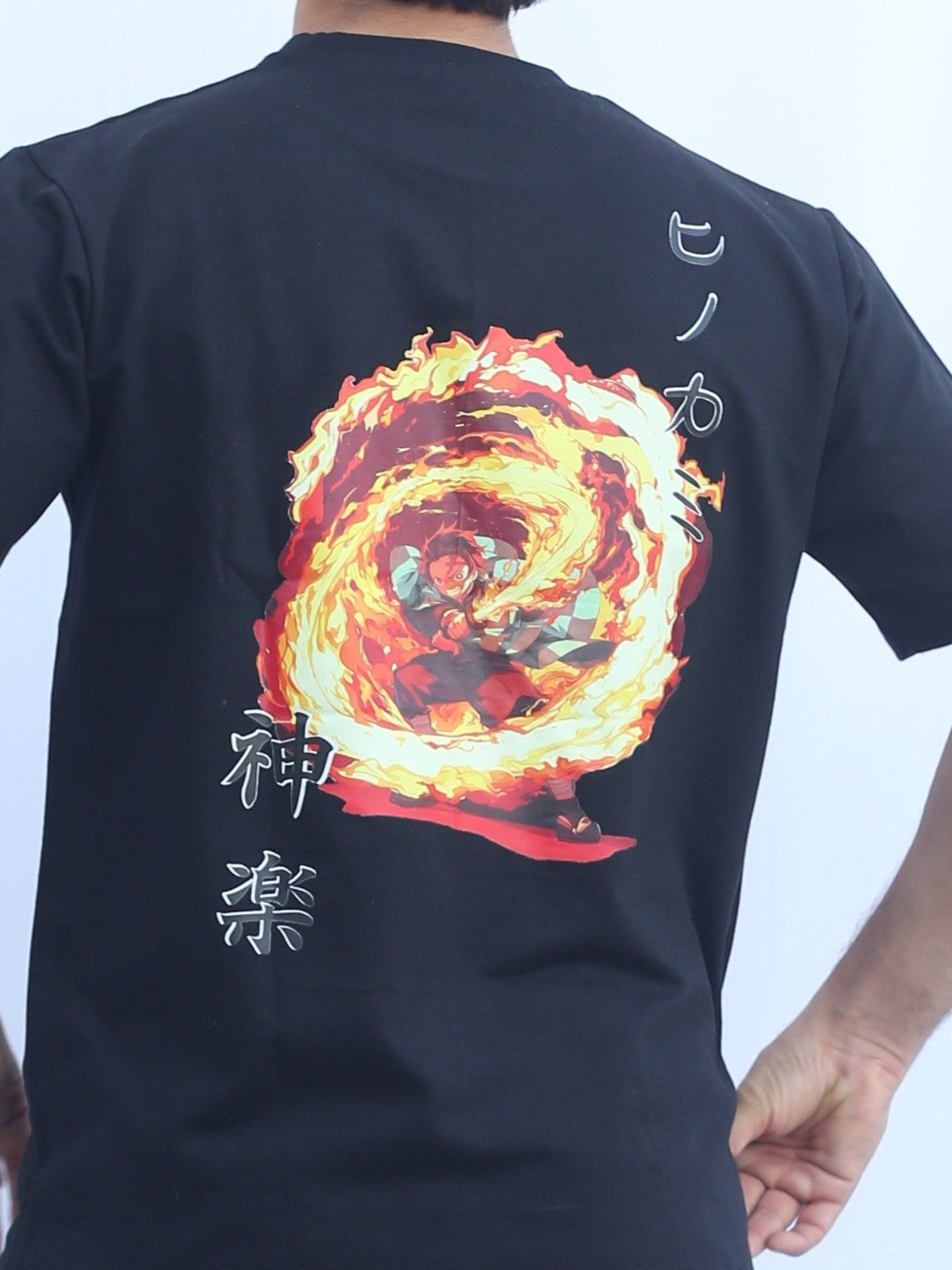 Demon Slayer Hinokami Kagura Oversized T shirt