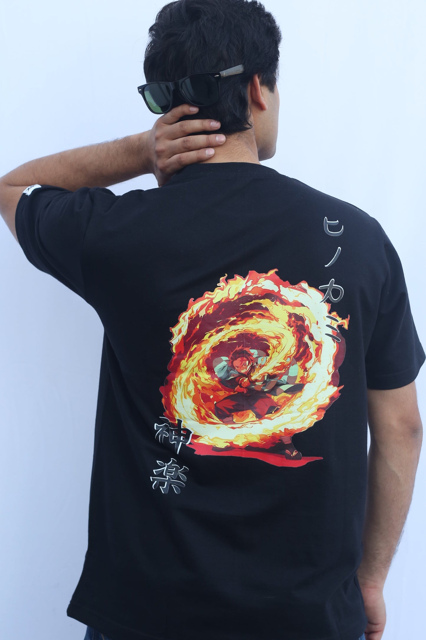 Demon Slayer Hinokami Kagura Oversized T shirt