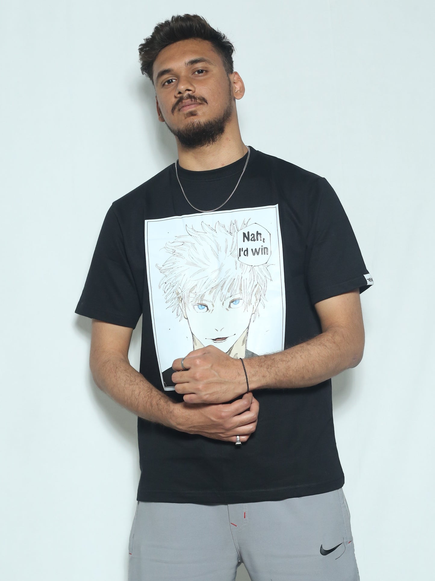 Gojo Nah, I'd win Oversized T shirt
