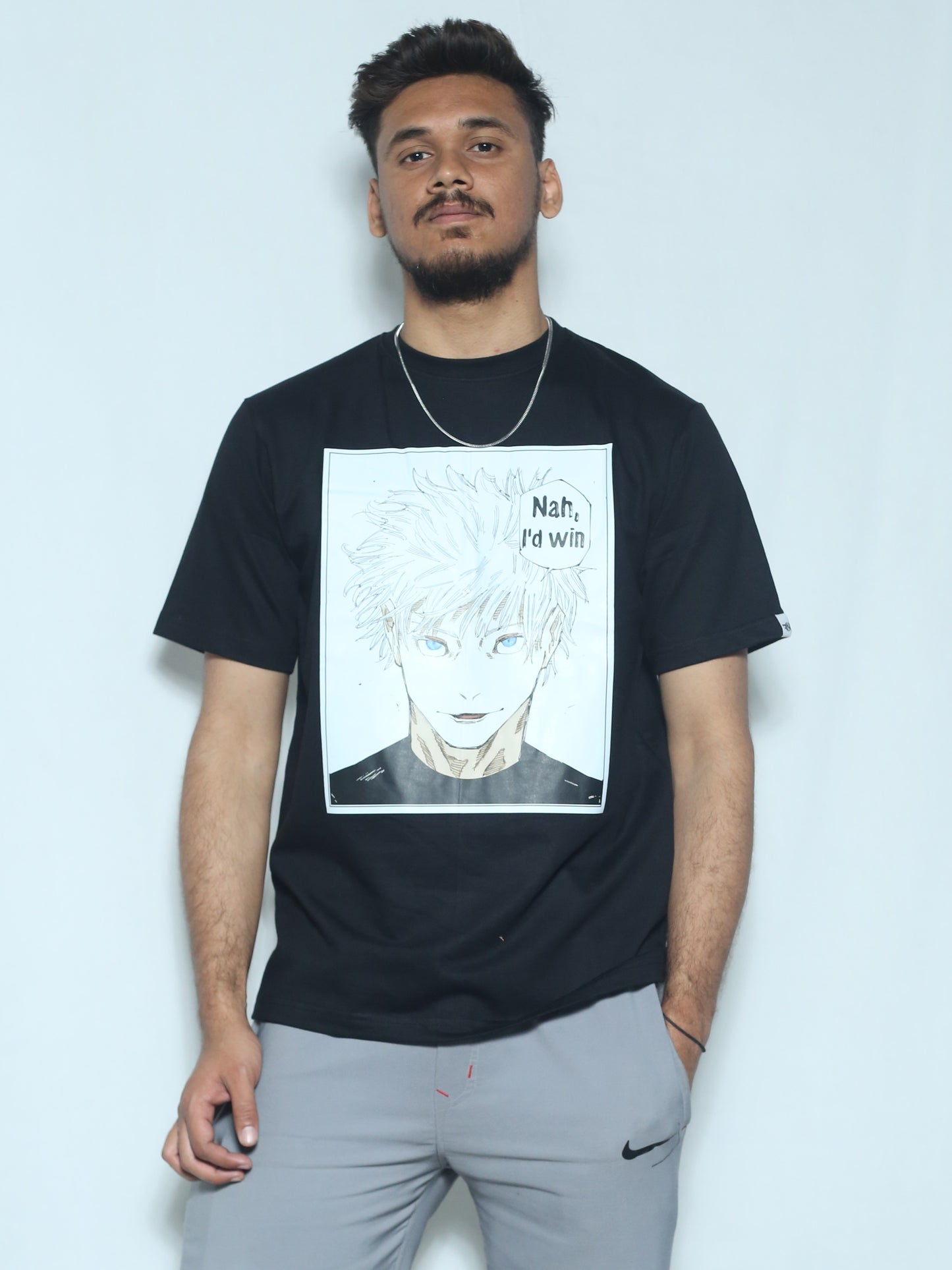 Gojo Nah, I'd win Oversized T shirt