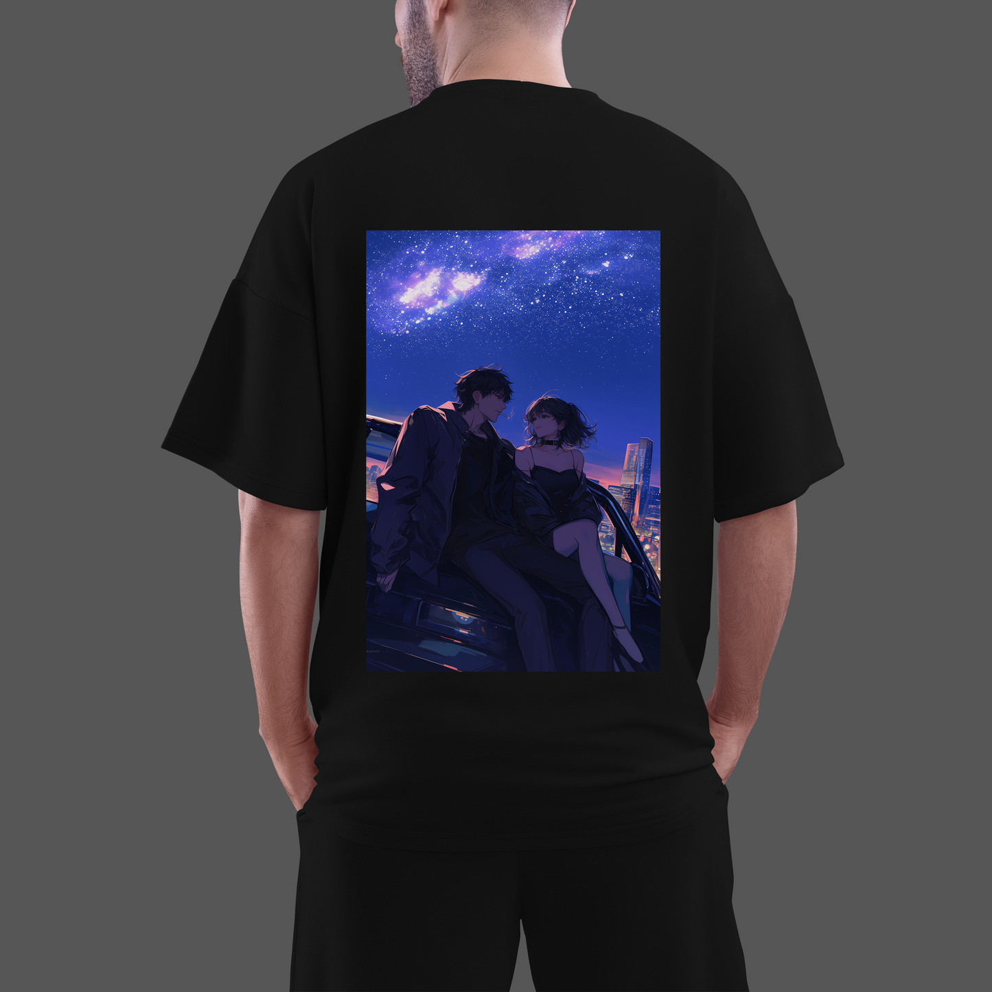 Romantic lovers Oversized T shirt