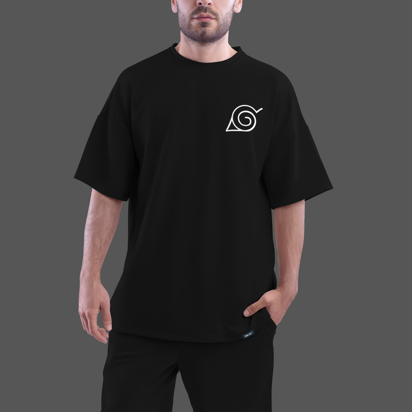 Naruto 7th Hokage Oversized T shirt