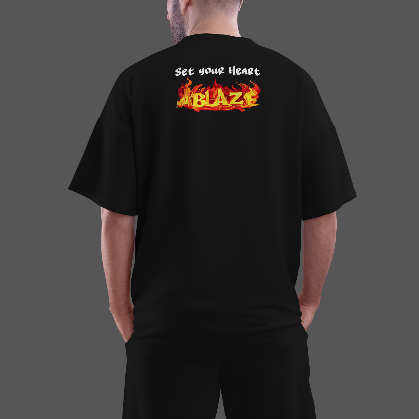 Demon Slayer Rengoku Oversized T shirt