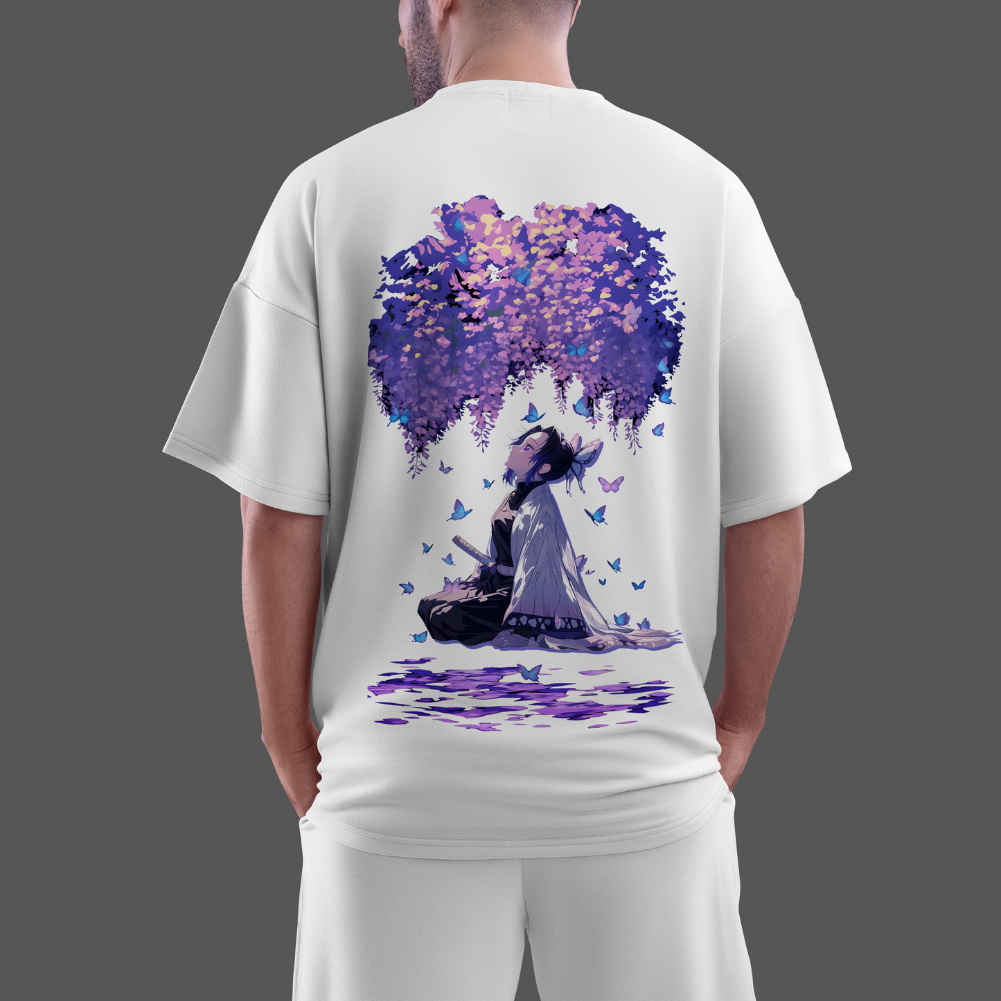 Demon Slayer Kochou Shinobu Oversized T shirt