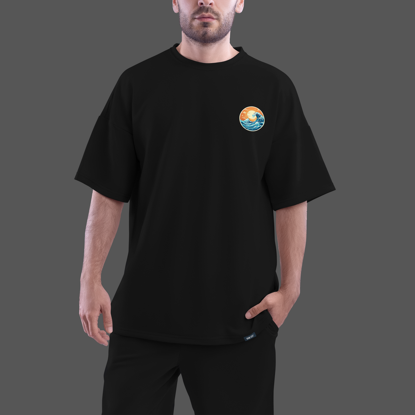 Water Sword Oversized T shirt