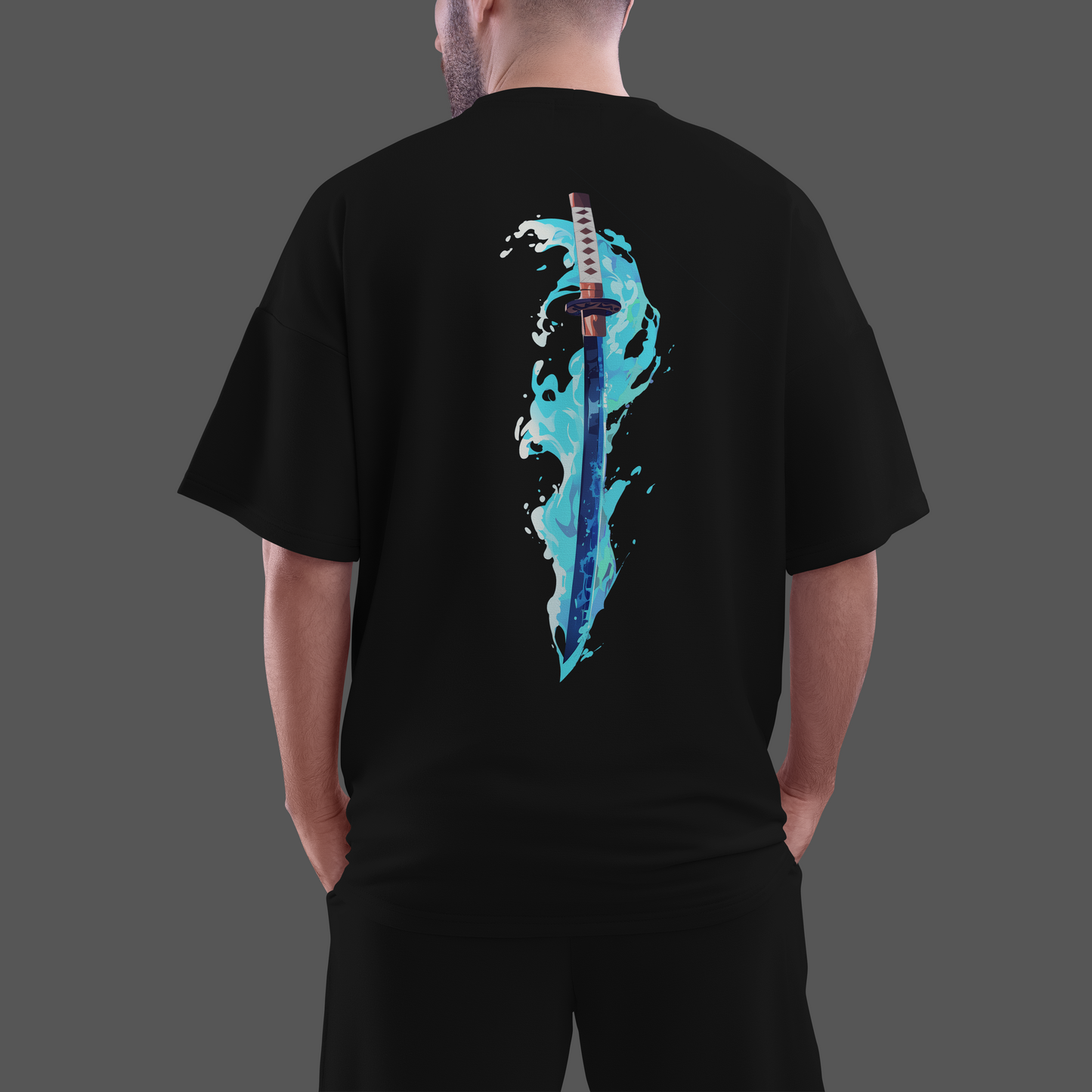 Water Sword Oversized T shirt