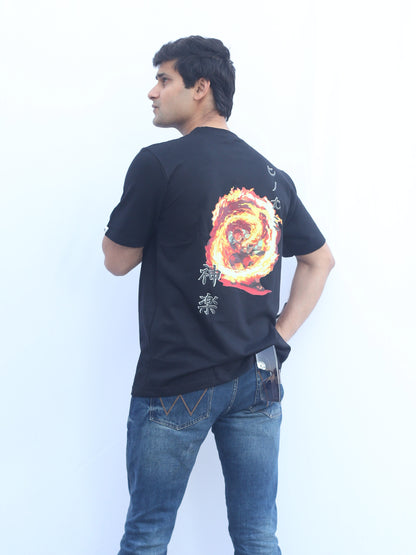 Demon Slayer Hinokami Kagura Oversized T shirt