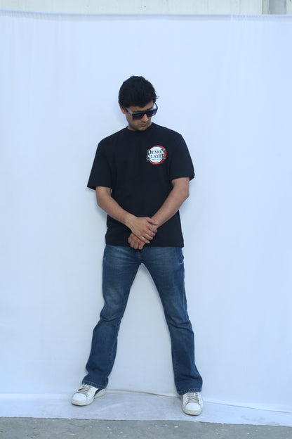 Demon Slayer Dead Calm Oversized T shirt