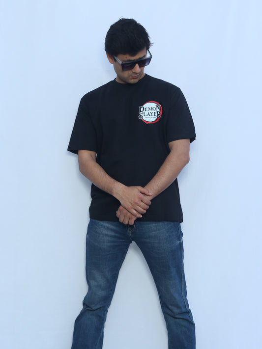 Demon Slayer Dead Calm Oversized T shirt