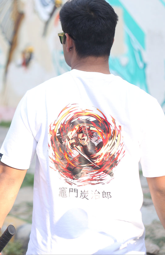 Demon Slayer Kamado Tanjiro Oversized T shirt