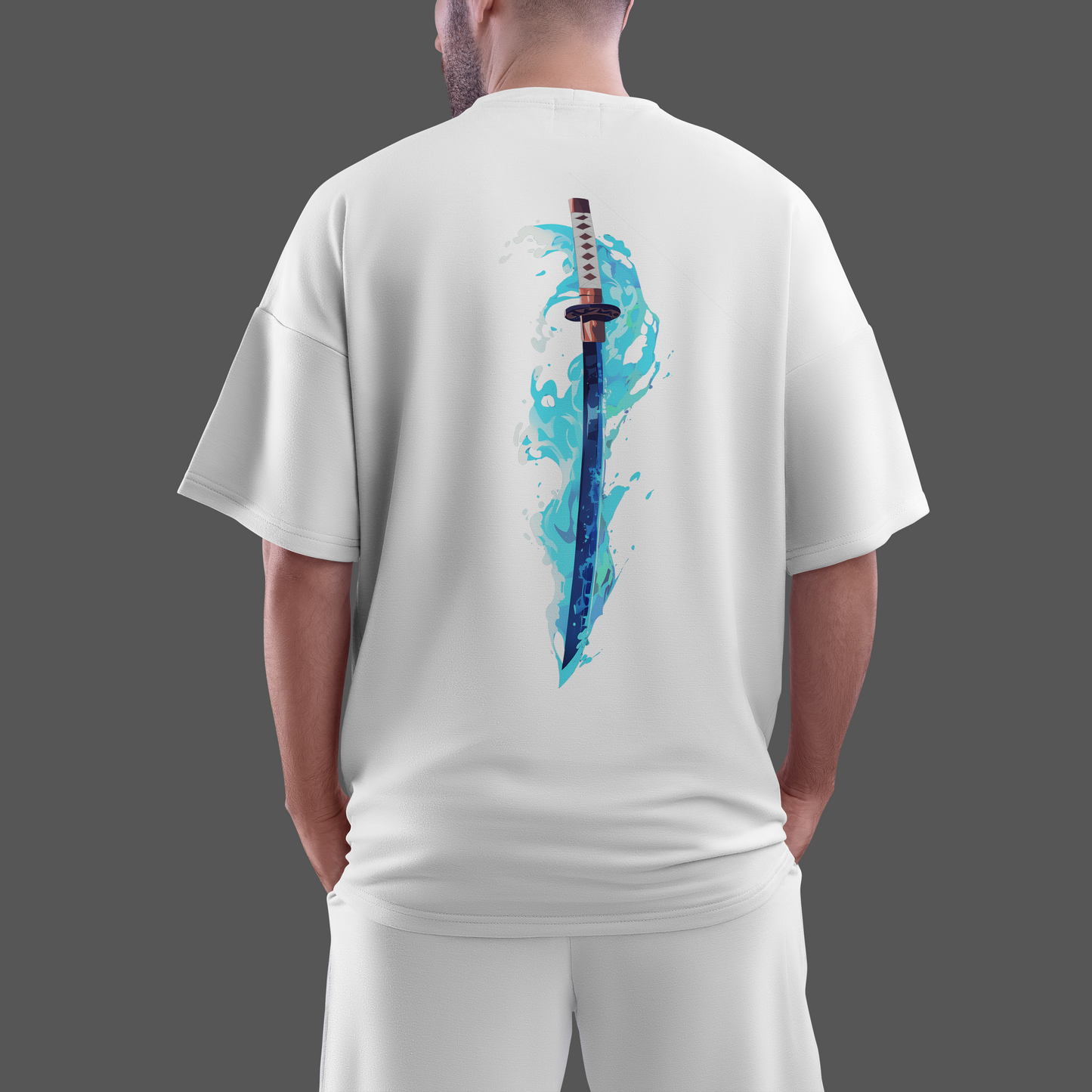 Water Sword Oversized T shirt